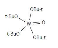WO(O-t-Bu)4 Chemical Structure
