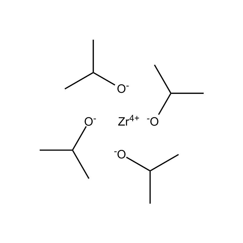 Zr(OiPr)4 chemical structure