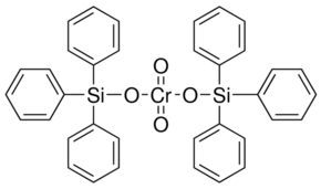 Bis(triphenylsiloxy)chromium(VI)dioxide Chemical Structure