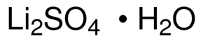 Lithium sulfate monohydrate | Ddilithium sulfate hydrate | Li2SO4 · H2O ...