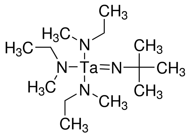 Tris(ethylmethylamido)(tert-butylimido)tantalum(V) Chemical Structure