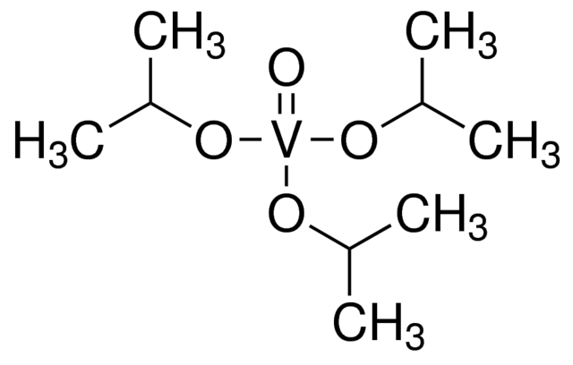 Vanadium V Oxytriisopropoxide Oxotris Propan 2 Olato Vanadium C9h21o4v Ereztech